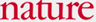 Nature journal logo red on white
